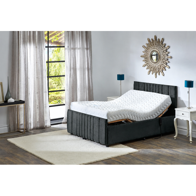 Supreme Adjustable Bed - Mayfair Headboard & Footend, Premium Memory Foam, 25 Year Warranty