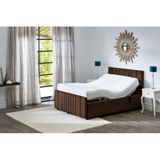Supreme Adjustable Bed - Mayfair Headboard & Footend, Premium Memory Foam, 25 Year Warranty
