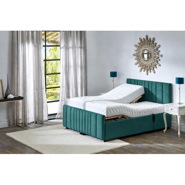 Supreme Adjustable Bed - Mayfair Headboard & Footend, Premium Memory Foam, 25 Year Warranty