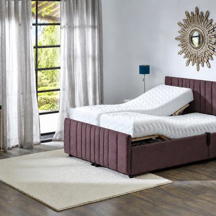 Supreme Adjustable Bed - Mayfair Headboard & Footend, Premium Memory Foam, 25 Year Warranty*