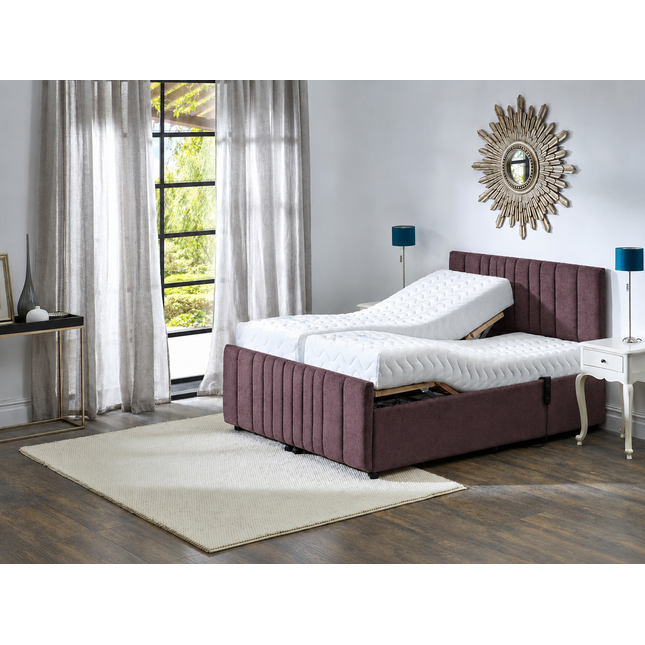 Supreme Adjustable Bed - Mayfair Headboard & Footend, Premium Memory Foam, 25 Year Warranty