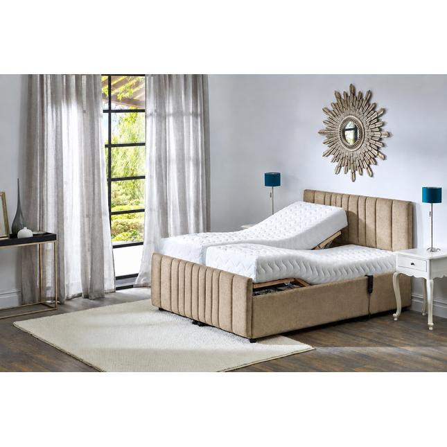 Supreme Adjustable Bed - Mayfair Headboard & Footend, Premium Memory Foam, 25 Year Warranty