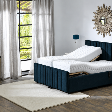 Supreme Adjustable Bed - Mayfair Headboard & Footend, Premium Memory Foam, 25 Year Warranty*