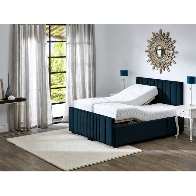 Supreme Adjustable Bed - Mayfair Headboard & Footend, Premium Memory Foam, 25 Year Warranty