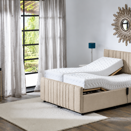 Supreme Adjustable Bed - Mayfair Headboard & Footend, Premium Memory Foam, 25 Year Warranty*