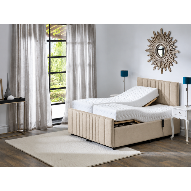 Supreme Adjustable Bed - Mayfair Headboard & Footend, Premium Memory Foam, 25 Year Warranty