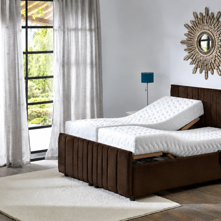 Supreme Adjustable Bed - Mayfair Headboard & Footend, Premium Memory Foam, 25 Year Warranty*
