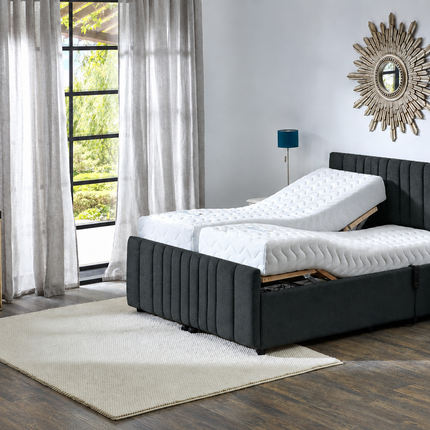 Supreme Adjustable Bed - Mayfair Headboard & Footend, Premium Memory Foam, 25 Year Warranty*