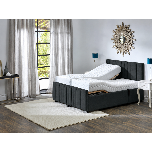 Supreme Adjustable Bed - Mayfair Headboard & Footend, Premium Memory Foam, 25 Year Warranty