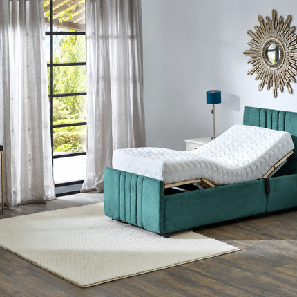 Supreme Adjustable Bed - Mayfair Headboard & Footend, Premium Memory Foam, 25 Year Warranty*