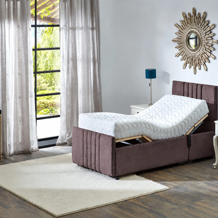 Supreme Adjustable Bed - Mayfair Headboard & Footend, Premium Memory Foam, 25 Year Warranty*
