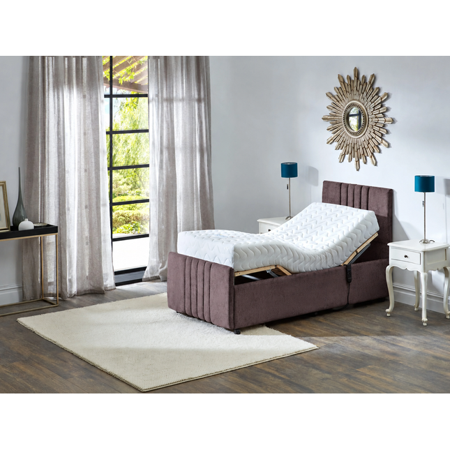 Supreme Adjustable Bed - Mayfair Headboard & Footend, Premium Memory Foam, 25 Year Warranty