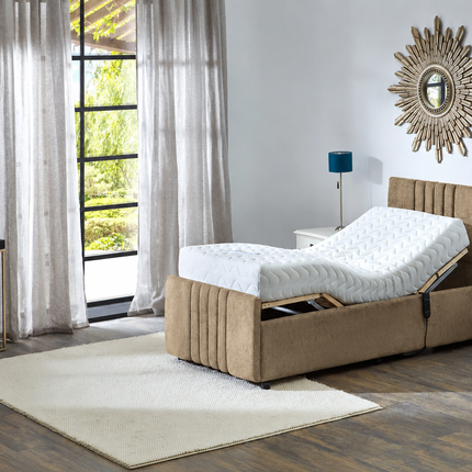 Supreme Adjustable Bed - Mayfair Headboard & Footend, Premium Memory Foam, 25 Year Warranty*