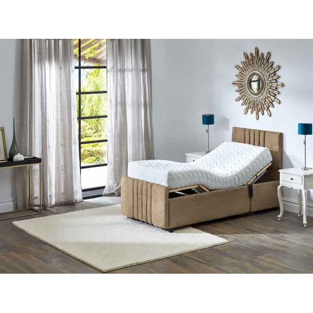 Supreme Adjustable Bed - Mayfair Headboard & Footend, Premium Memory Foam, 25 Year Warranty