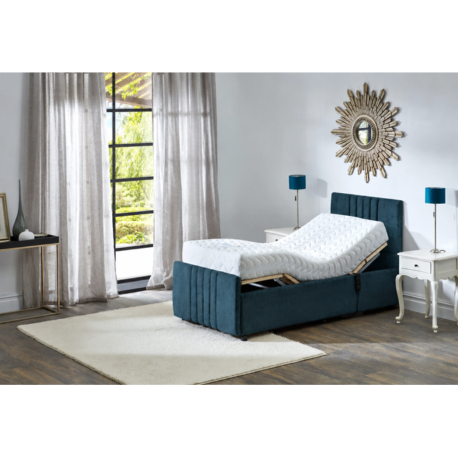 Supreme Adjustable Bed - Mayfair Headboard & Footend, Premium Memory Foam, 25 Year Warranty
