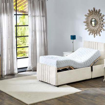 Supreme Adjustable Bed - Mayfair Headboard & Footend, Premium Memory Foam, 25 Year Warranty*