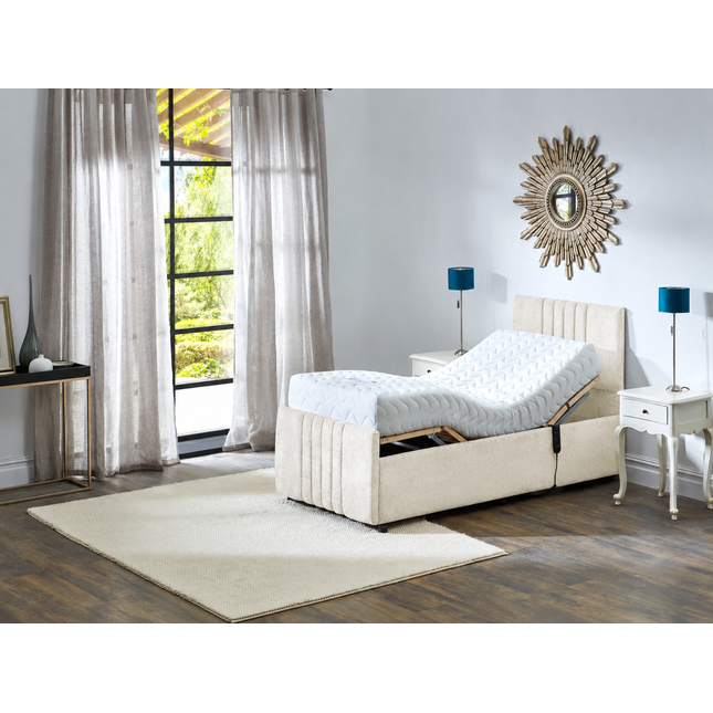Supreme Adjustable Bed - Mayfair Headboard & Footend, Premium Memory Foam, 25 Year Warranty