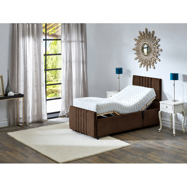 Supreme Adjustable Bed - Mayfair Headboard & Footend, Premium Memory Foam, 25 Year Warranty
