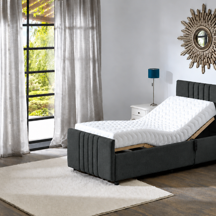 Supreme Adjustable Bed - Mayfair Headboard & Footend, Premium Memory Foam, 25 Year Warranty*