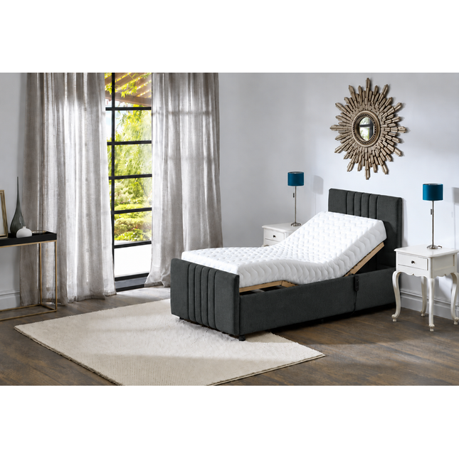 Supreme Adjustable Bed - Mayfair Headboard & Footend, Premium Memory Foam, 25 Year Warranty