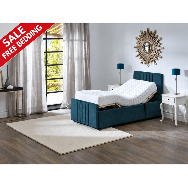 Supreme Adjustable Bed - Mayfair Headboard & Footend, Premium Memory Foam, 25 Year Warranty*