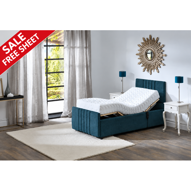 Supreme Adjustable Bed - Mayfair Headboard & Footend, Premium Memory Foam, 25 Year Warranty*