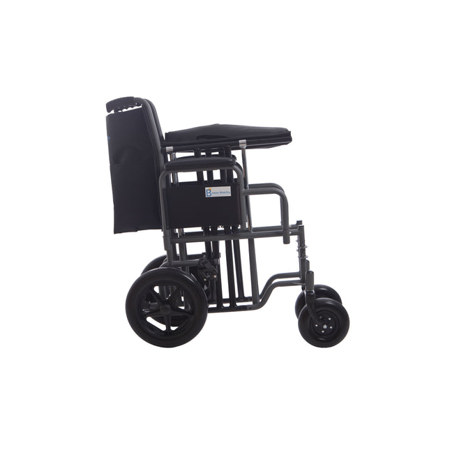 Bariatric Steel Transport Chair (For Hire) - Click for prices and details