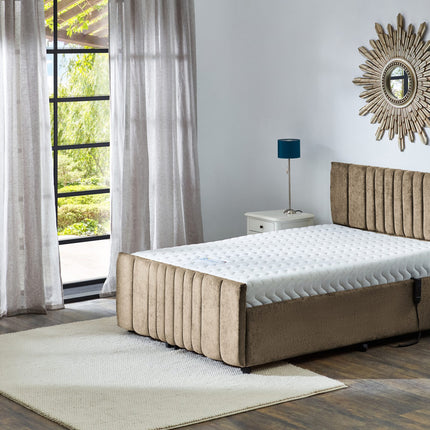 Supreme Adjustable Bed - Mayfair Headboard & Footend, Premium Memory Foam, 25 Year Warranty