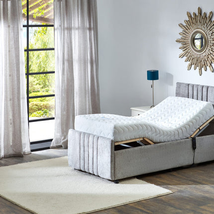 Supreme Adjustable Bed - Mayfair Headboard & Footend, Premium Memory Foam, 25 Year Warranty