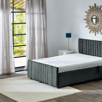 Supreme Adjustable Bed - Mayfair Headboard & Footend, Premium Memory Foam, 25 Year Warranty