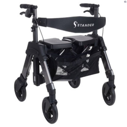 Wonder Rollator HD - Heavy Duty - Black Walnut