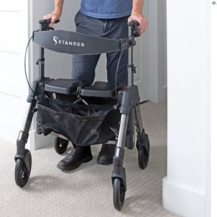 Wonder Rollator HD - Heavy Duty - Black Walnut