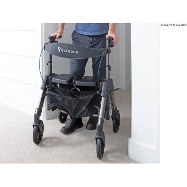 Wonder Rollator HD - Heavy Duty - Black Walnut