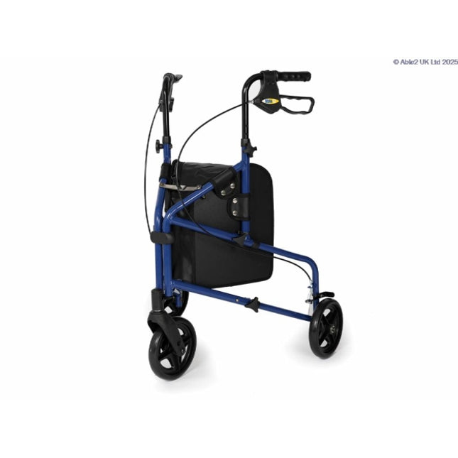 Compact Aluminium Tri Wheel - Blue
