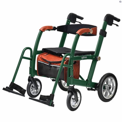 Uplivin Glide 2 in 1 Rollator & Wheelchair - 3 Colours Available