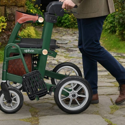 Uplivin Glide 2 in 1 Rollator & Wheelchair - 3 Colours Available
