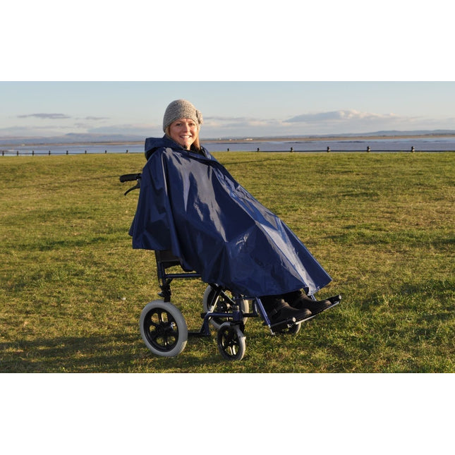 Splash Deluxe Wheelchair Poncho (Lined)