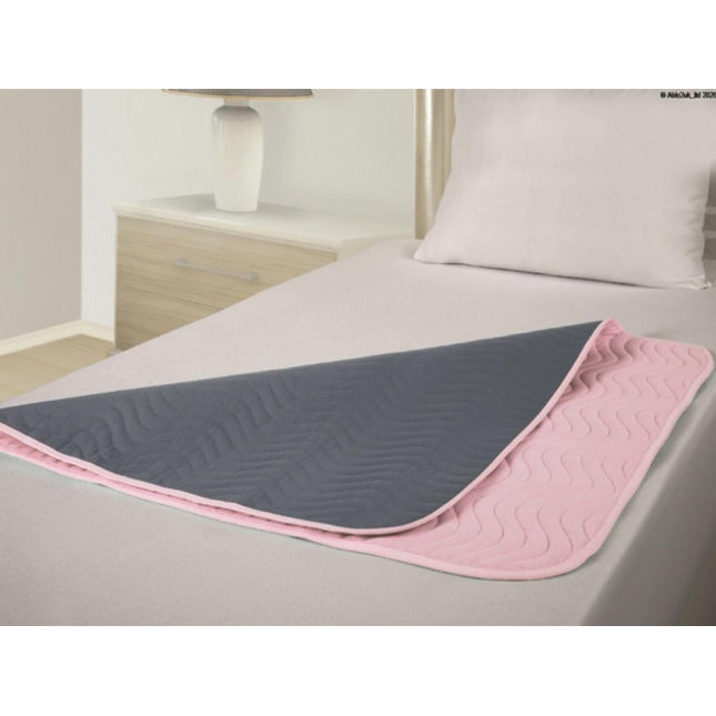 Vida Washable Bed Pad Pink - Midi/Maxi - With/Without Tucks