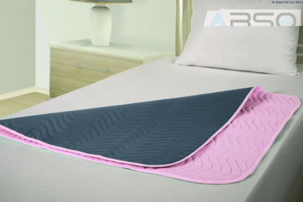 Vida Washable Bed Pad Pink - Midi/Maxi - With/Without Tucks