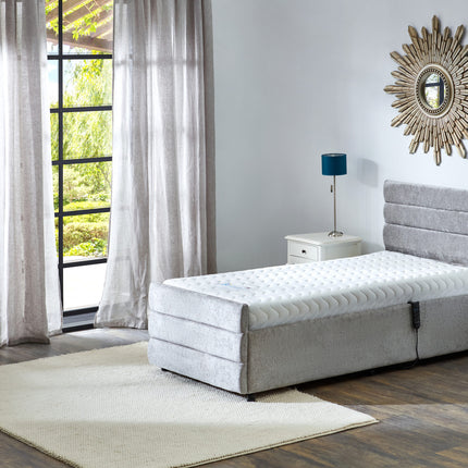 Supreme Adjustable Bed - Windsor Headboard & Footend,  Premium Memory Foam, 25 Year Warranty