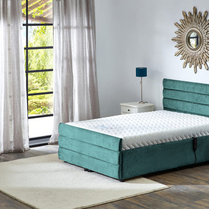 Supreme Adjustable Bed - Windsor Headboard & Footend,  Premium Memory Foam, 25 Year Warranty