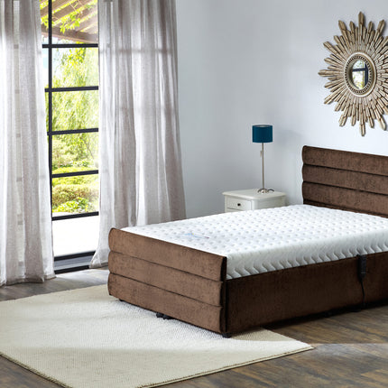Supreme Adjustable Bed - Windsor Headboard & Footend,  Premium Memory Foam, 25 Year Warranty