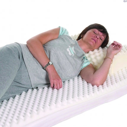 Ripple Mattress Topper - 4 Sizes Available - With or Without Cover