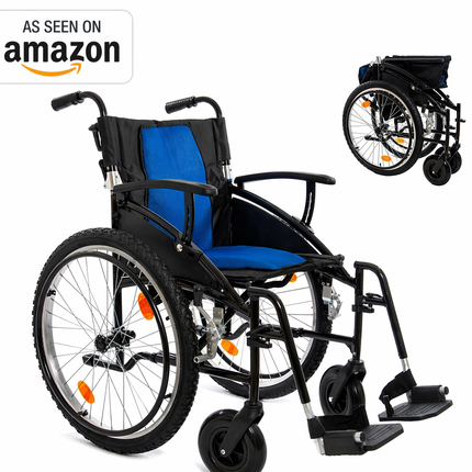 Breeze Lightweight All-Terrain Self-Propelled Wheelchair - Excel G Logic Style - 10KG Net Weight