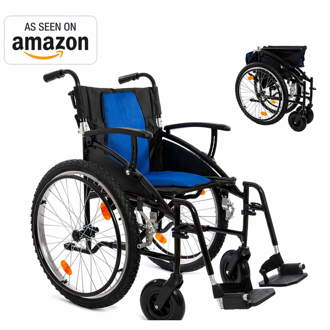 Breeze Lightweight All-Terrain Self-Propelled Wheelchair - Excel G Logic Style - 10KG Net Weight