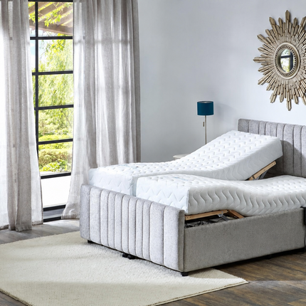 Supreme Adjustable Bed - Mayfair Headboard & Footend, Premium Memory Foam, 25 Year Warranty*
