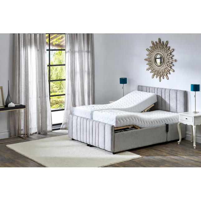 Supreme Adjustable Bed - Mayfair Headboard & Footend, Premium Memory Foam, 25 Year Warranty