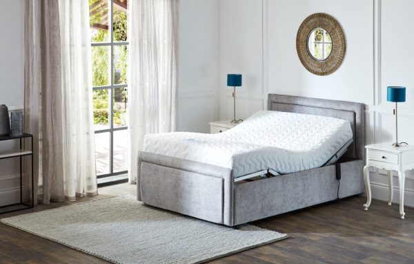 Supreme Adjustable Bed Single & Double - 10 Colour Options - Image 7