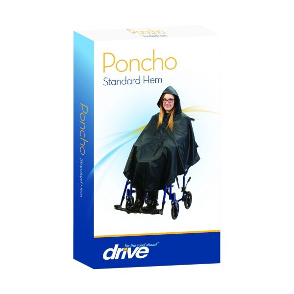 Flat Hem Poncho - Image 2