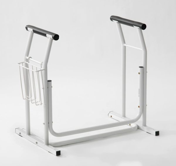 Toilet Frame with Magazine Rack